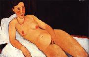 Amedeo Modigliani Nude with Coral Necklace oil painting reproduction